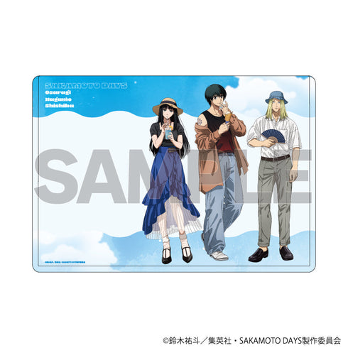 『SAKAMOTO DAYS』キャラクリアケース10/南雲&神々廻&大佛 夏私服ver.(描き下ろしイラスト)